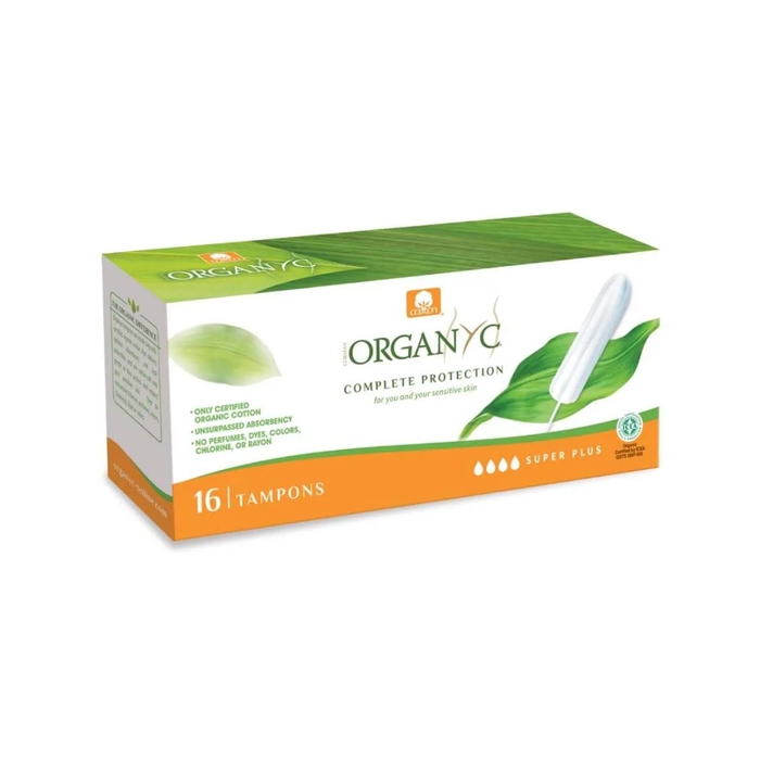 Organyc Tampão Super Plus- 16 tampões - Organyc - 8016867009904