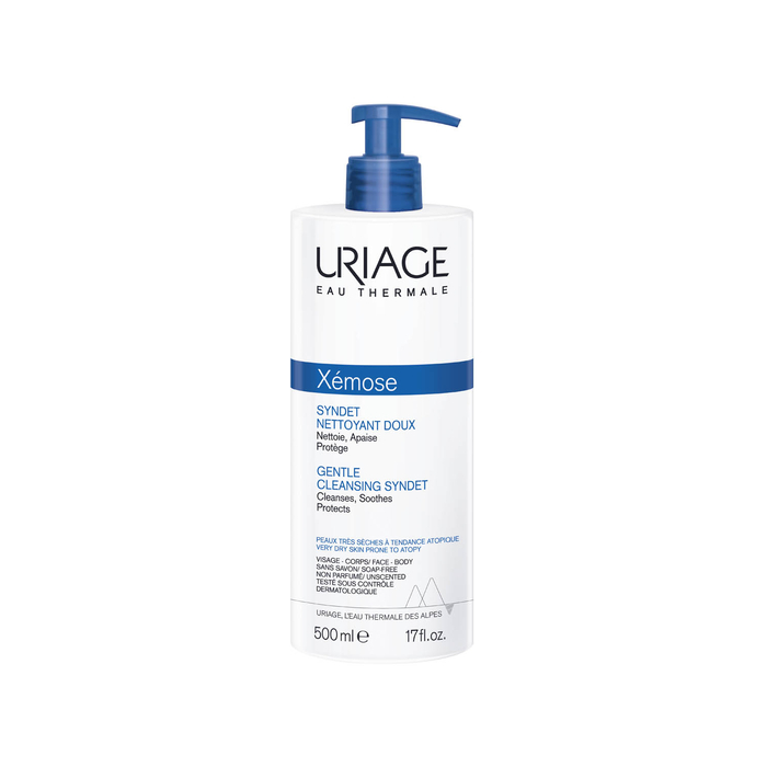 Uriage Xémose Syndet Gel Creme Limpeza - 500mL - Uriage - 3661434005916