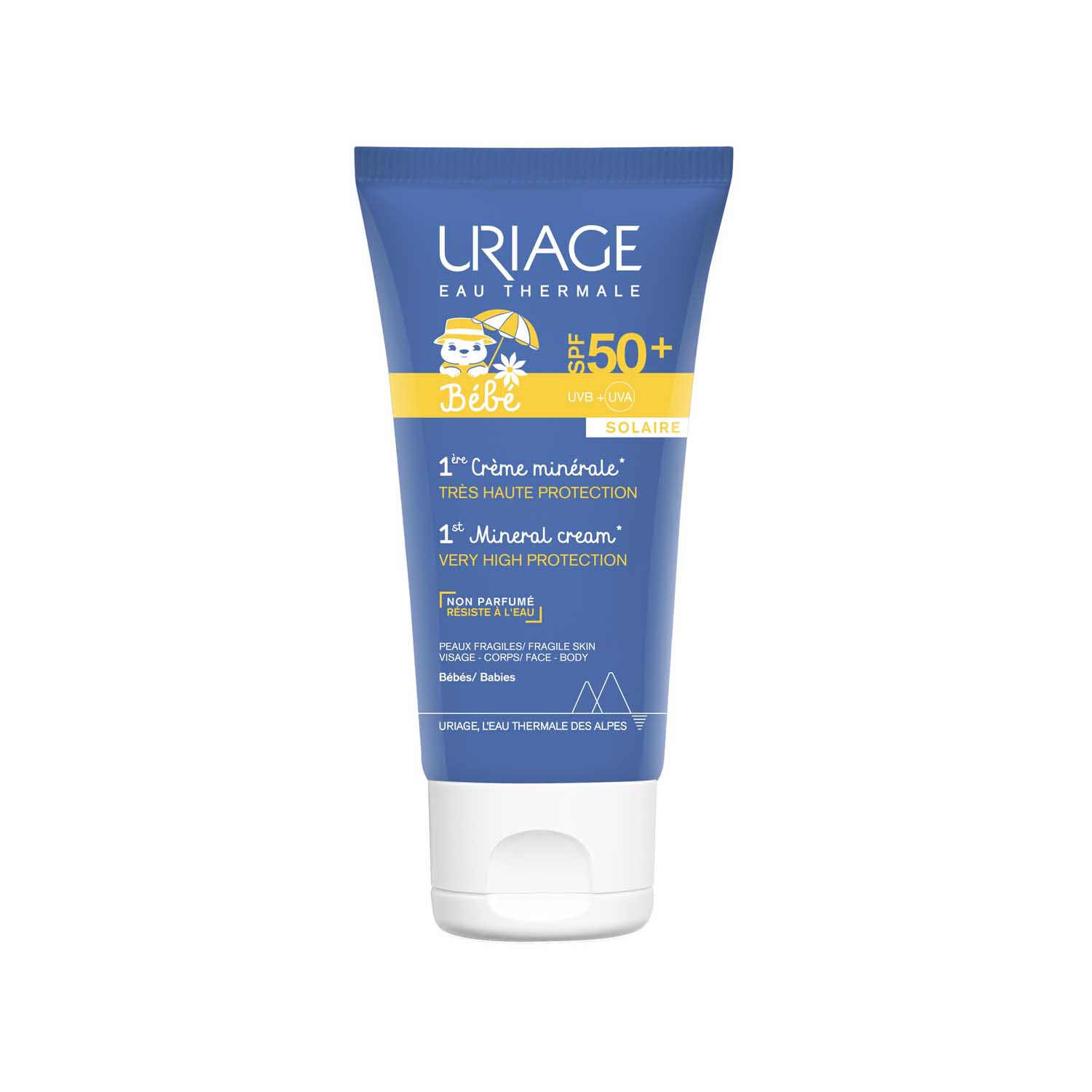 Uriage Bebé 1º Creme Mineral SPF50+ 50ml
