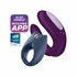 Satisfyer Partner Box Bluetooth Vibrator & App - Blue and Purple - Satisfyer - 4061504018508