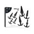 Addicted Toys Conjunto 4 Plugs Anais - Addicted Toys - 8435565913670