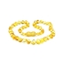 Âmbar Báltico Amber Baby Necklace Baroque Lemon Polished - 33 cm - Âmbar Báltico - 1000589