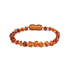 Âmbar Báltico Baby Bracelet Baroque Cognac Polished - 14 cm - Âmbar Báltico - 1000600