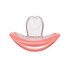 Curaprox Baby Chupeta Silicone Tamanho 0 - Coral - Curaprox - 7612412427233
