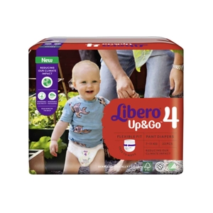 Libero Up & Go 4 (7-11kg) - pañales