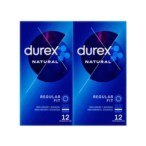 Durex Natural Condoms - 2x12un