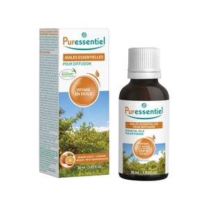 Puressentiel Travel to Sicily Essential Oils Diffusion - 30mL