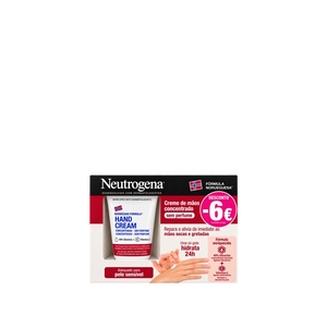 Neutrogena Fragrance-Free Concentrated Hand Cream – 2 x 50mL 