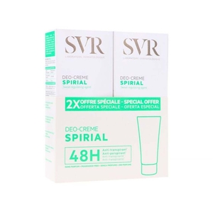 SVR Spirial Creme Desodorizante Antitranspirante - 2x50mL