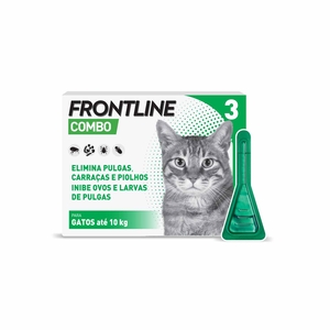 Frontline Combo Gatos - 3 pipetas