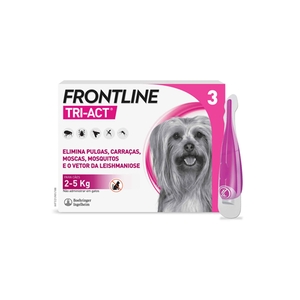 Frontline Tri-Act 2-5kg - 3 pipetas
