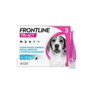 Frontline Tri-Act 10-20kg - 3 pipetas