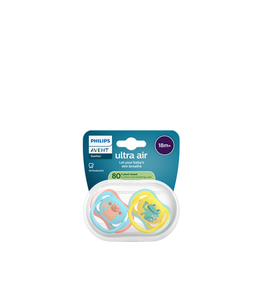 Philips Avent Chupete Ultra Air 18+ Meses – 2 Unidades Mono/Rana 
