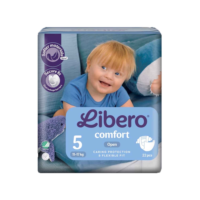 Libero Comfort 5 (11-17kg) - 22 fraldas - LIBERO - 7310361165533