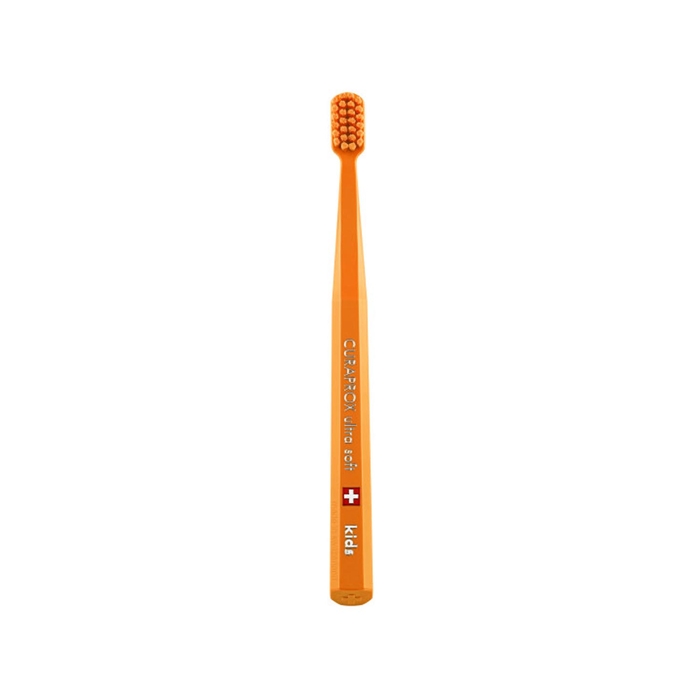 Curaprox Kids Ultra Soft Escova Dentes 4-12 anos - Laranja - Curaprox - 7612412427967