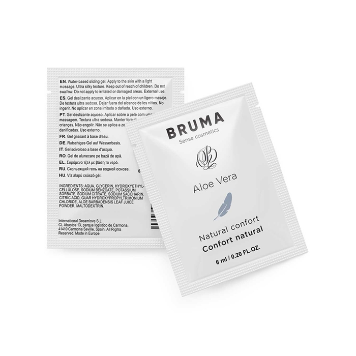 Bruma Lubricating Gel 6mL - Natural - Bruma - 8435566041259