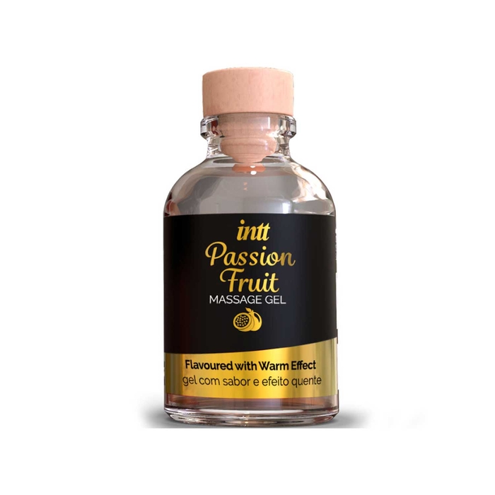 Intt Gel Massagem Íntimo Efeito Calor Maracujá - 30mL - Intt - 5600304015561