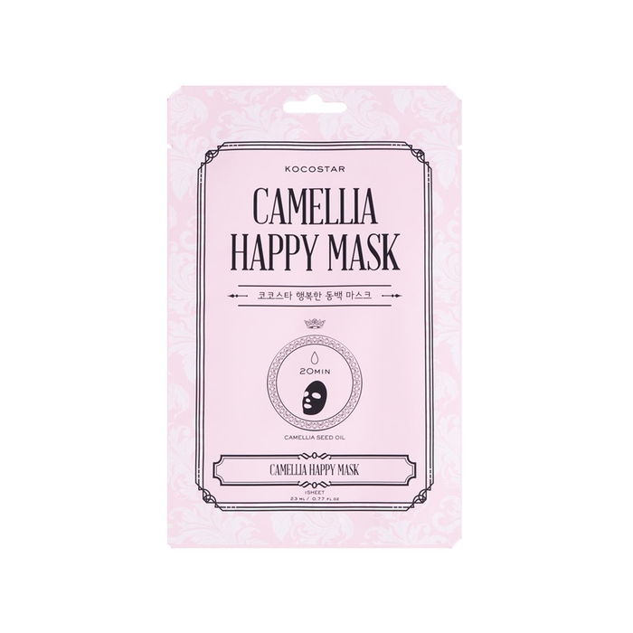 Kocostar Camellia Happy Mask Mascarilla Facial - 1 unidad - Kocostar - 8809328320751