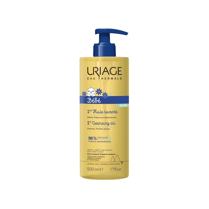 Uriage Baby 1º Cleansing Oil - 500mL - Uriage - 3661434008740