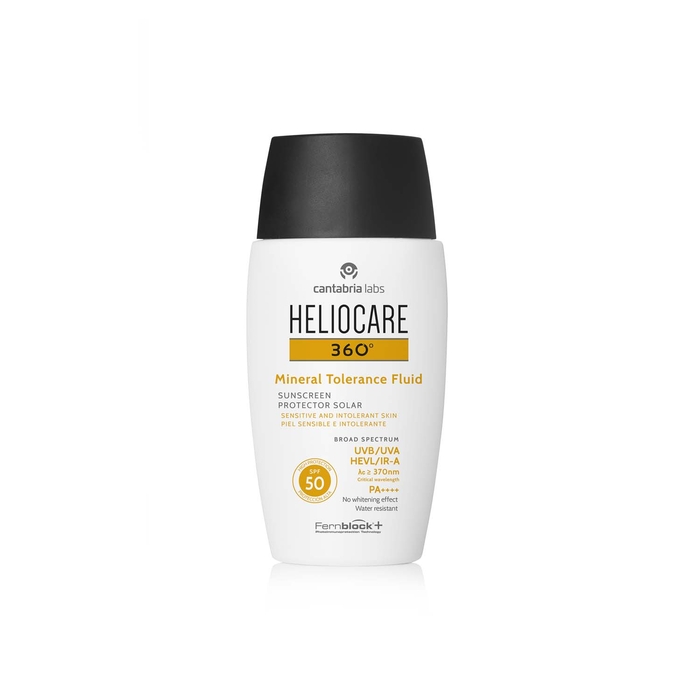 Heliocare 360º Fluid Mineral Tolerance SPF50 - 50mL - Heliocare - 8470001847607
