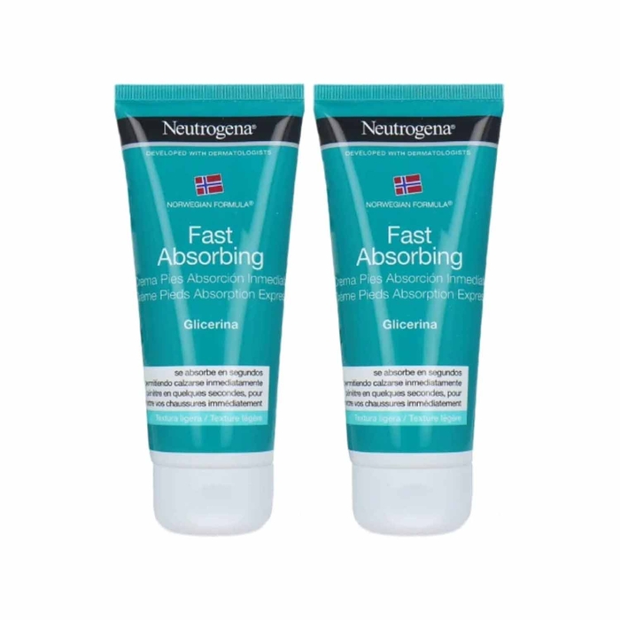 Neutrogena Creme Pés Rápida Absorção - 2x100mL - Neutrogena - 3574661434483