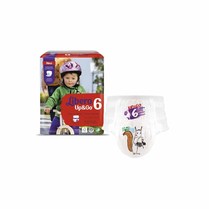 Libero Up & Go 6 (13-20kg) - 18 pants - Libero - 7322541090238