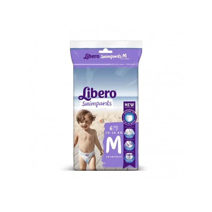 Libero Swimpants M (10-16kg) - 6 cuecas - Libero - 7322540375756