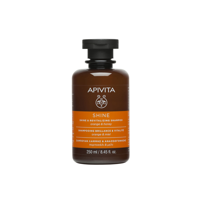 Apivita Shine and Revitalization Shampoo - 250mL - Apivita - 5201279073039