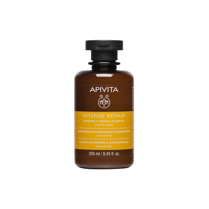 Apivita Nourishing and Repairing Shampoo - 250mL - Apivita - 5201279073046
