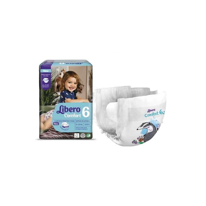 Libero Comfort 6 (13-20kg)  22 pañales - Libero - 7322541117065