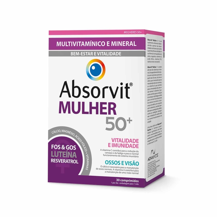 Absorvit Women 50+ - 30 tablets - Absorvit - 5601653012256