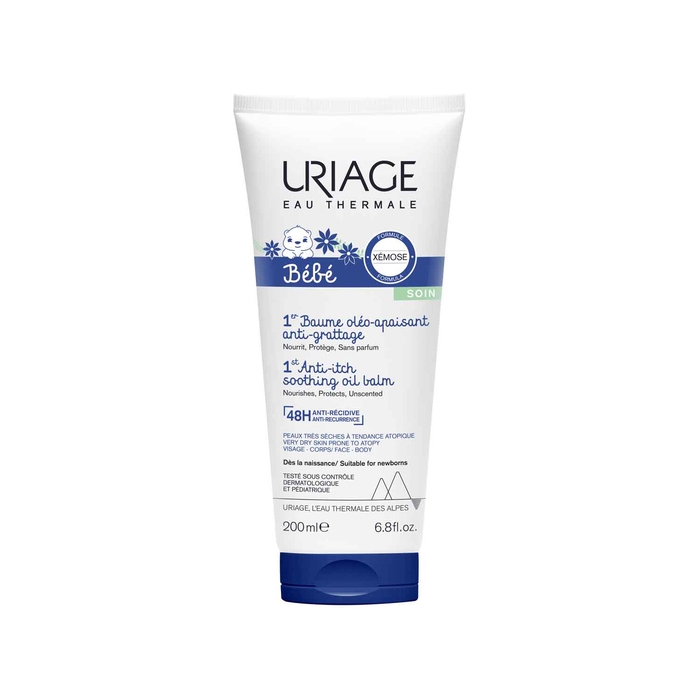 Uriage Baby 1º Balm Soothing Oil - 200mL - Uriage - 3661434008139