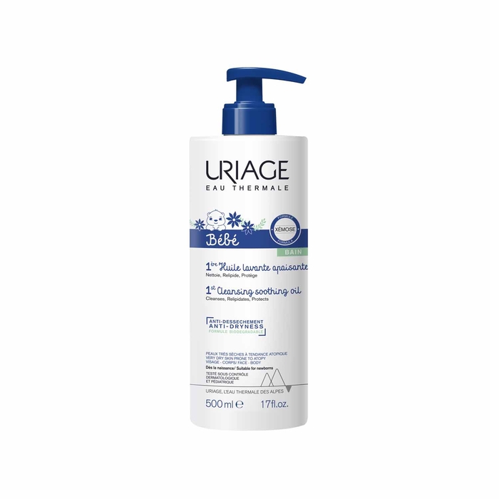 Uriage Bebé 1º Óleo Lavante Apaziguante  - 500mL - Uriage - 3661434008146