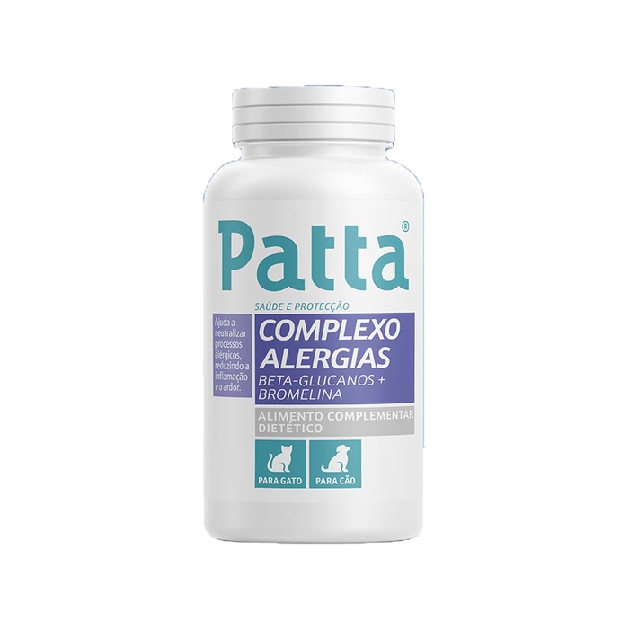 Patta Complexo Alergias Cão/Gato - 60comp  - Patta - 6347609