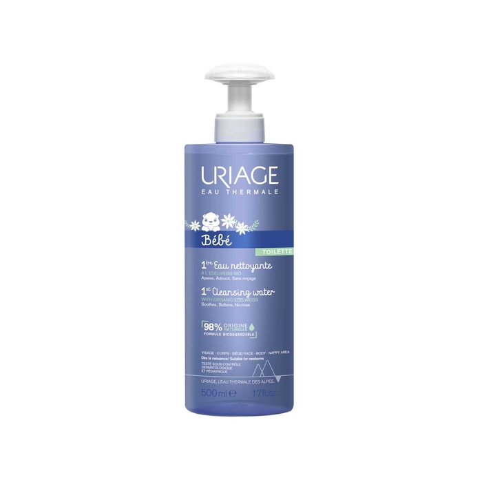 Uriage Bebé 1º Agua Limpiadora - 500mL - Uriage - 3661434008719