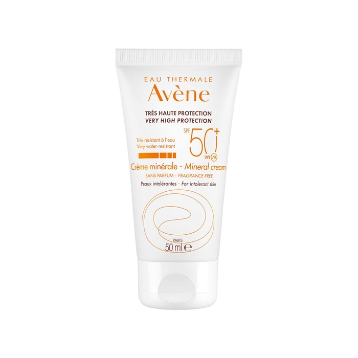Avène Crema Mineral SPF50+ - 50mL - Avène - 3282779355773