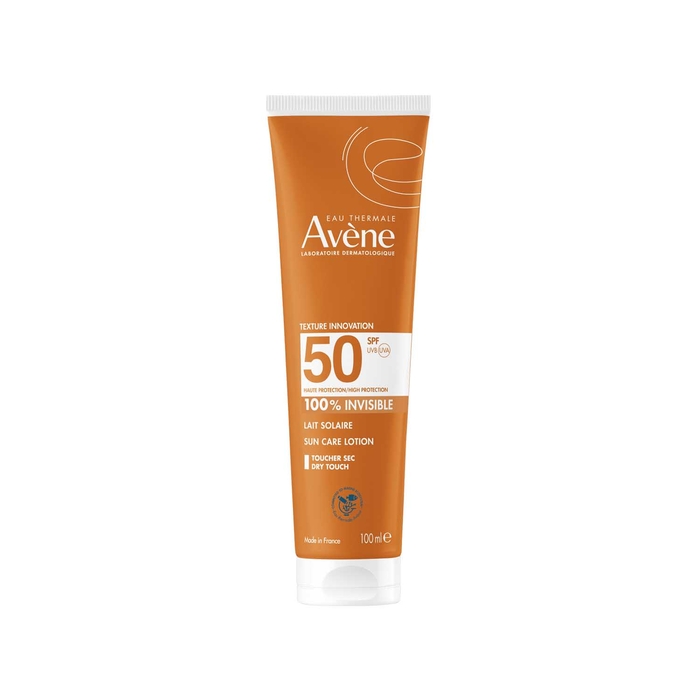 Avène Leite Solar 100% Invisível SPF50 - 100mL - Avène - 3282770396874
