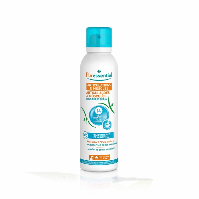 Puressentiel Joints & Muscles Cryo Pure Spray - 150mL - Puressentiel - 3701056800145