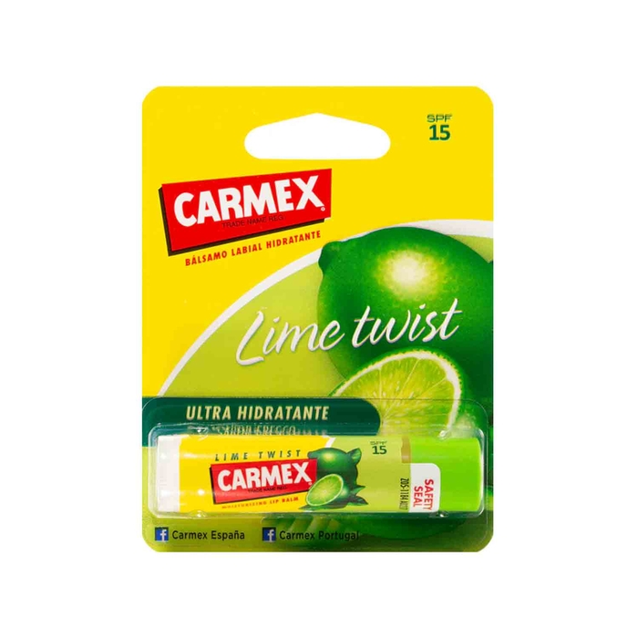Carmex Stick Lime Lip Moisturiser SPF15 - 4,25g - Carmex - 083078005726