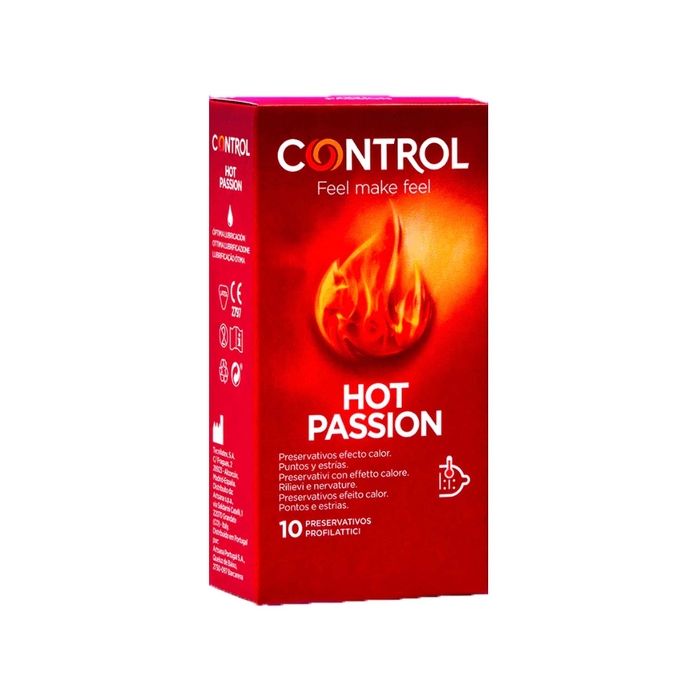 Control Hot Passion Condoms - 10 units - Control - 8411134140692