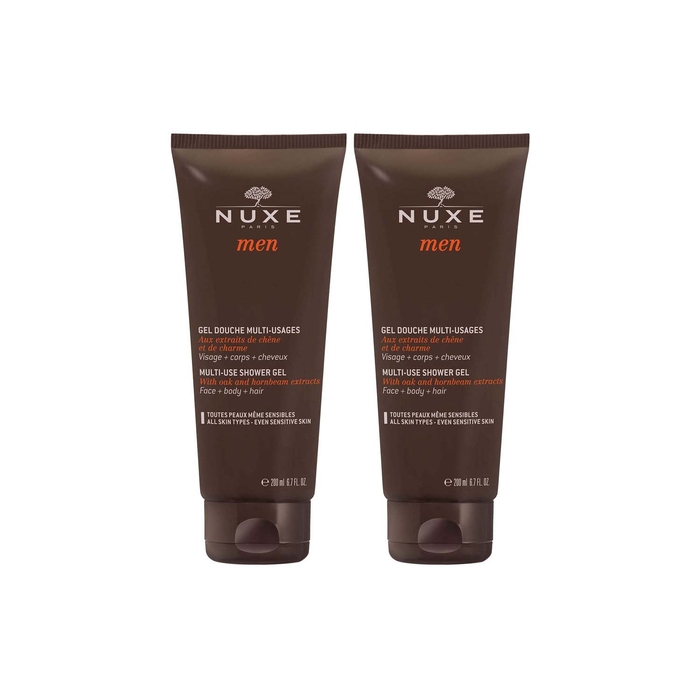 Nuxe Men Multipurpose Shower Gel - 2x200mL - Nuxe - 3264680011085