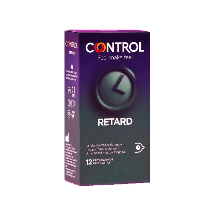 Control Retard Condoms - 12 units  - Control - 8411134140616