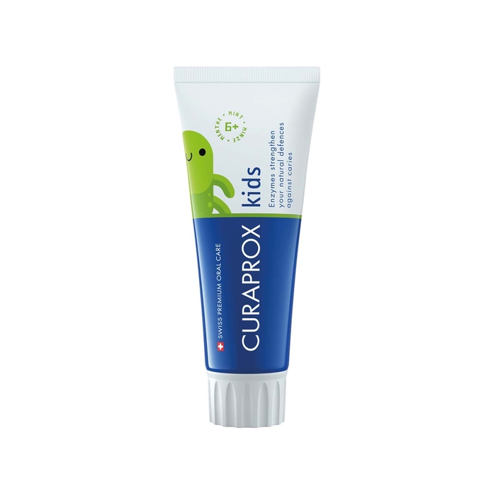 Curaprox Kids Pasta Dentes Menta - 60mL - Curaprox - 7612412429459