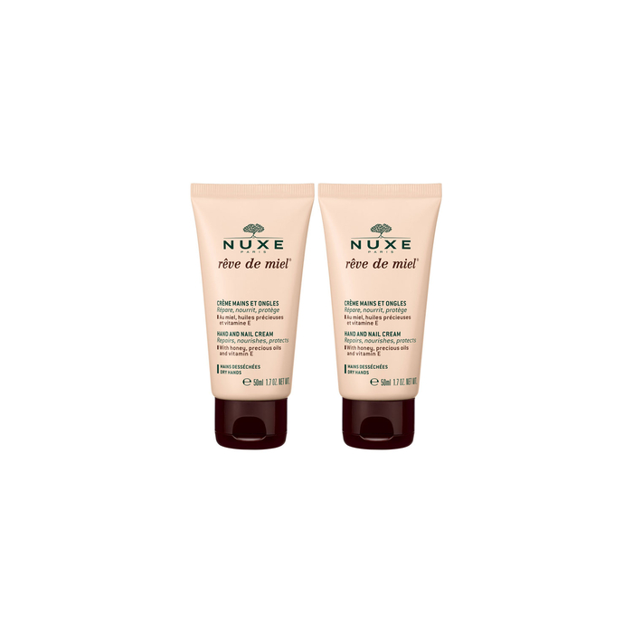 Nuxe Rêve de Miel Pack Creme Mãos e Unhas - 2x50mL - Nuxe - 3264680010798