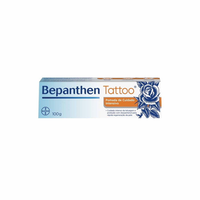Bepanthen Tattoo Ointment - 100g - Bepanthene - 7116590