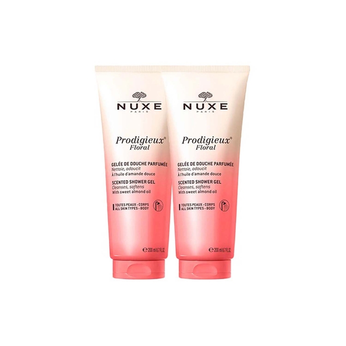 Nuxe Prodigieux Floral Scented Shower Gel - 2x200mL - Nuxe - 3264680029189