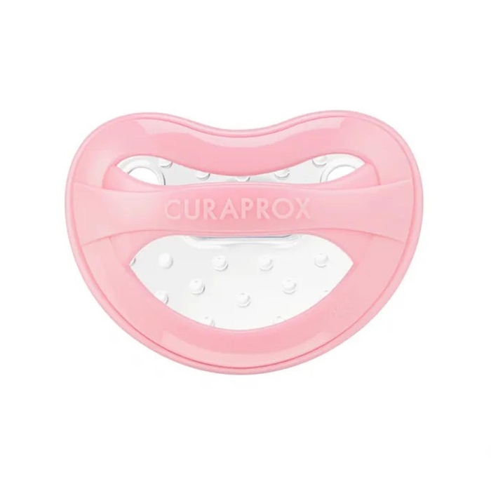 Curaprox Baby Chupeta Silicone Tamanho 0 - Rosa - Curaprox - 7612412427202