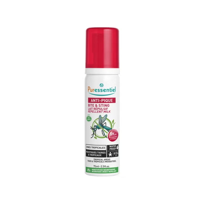 Puressentiel SOS Insectos Leche Zonas Tropicales - 75mL - Puressentiel - 3701056803467