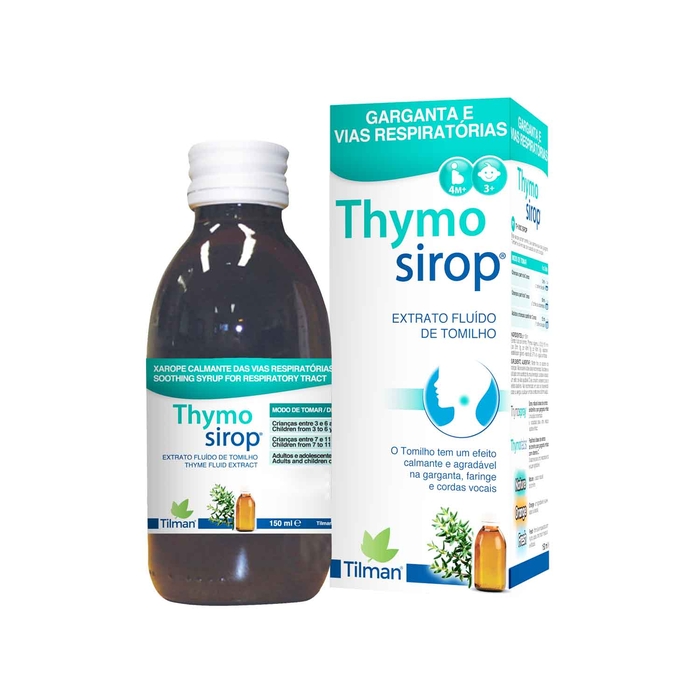 Thymosirop Throat and Respiratory Tract Syrup - 150mL - Tilman - 5420024612563