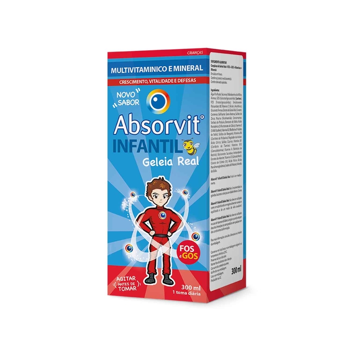 Absorvit Infantil Royal Jelly - 300mL - Absorvit - 5601653005715